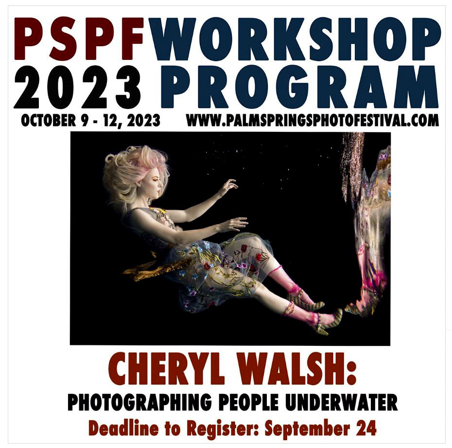 Underwater Photography Workshop at Palm Springs Photo Festival 2023