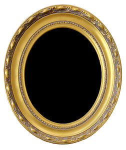 8x10 Thick Gold Oval Vintage Frame