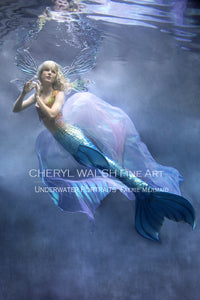 5x7 Fine Art Print Faerie Mermaid - 02