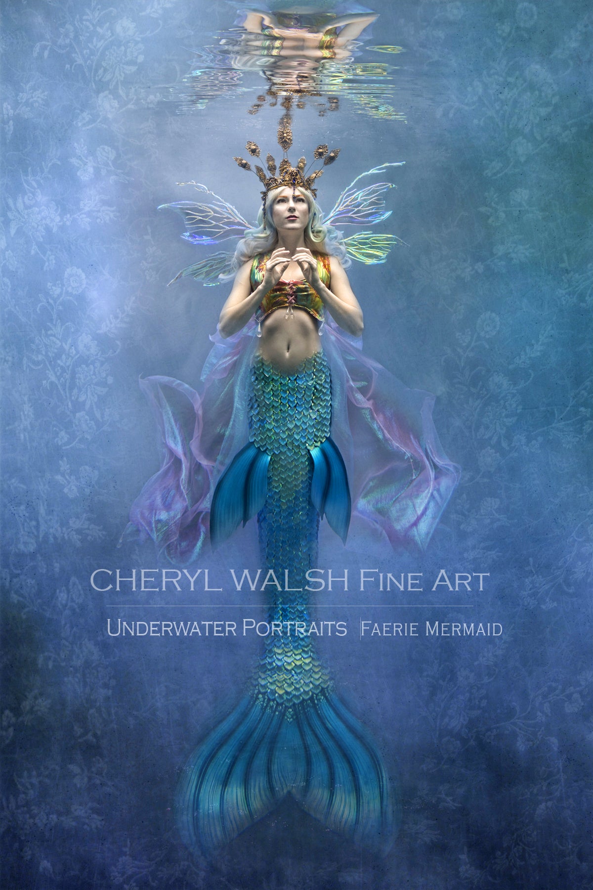 5x7 Fine Art Print Fairy_Mermaid-01