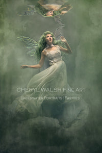 5x7 Fine Art Print Spring Green Faerie 01